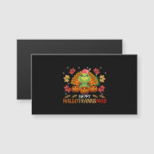 happy hallo thanksmas Magnetic Card (Front/Back)