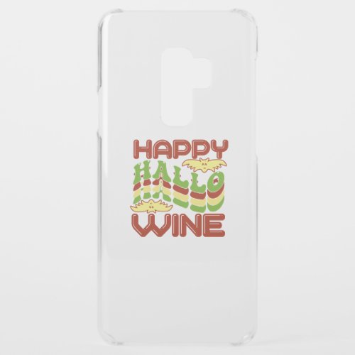 Happy Hallo Wine Halloween Uncommon Samsung Galaxy S9 Plus Case