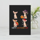 Happy Hallothanksmas Cute Witch Turkey Santa (Standing Front)