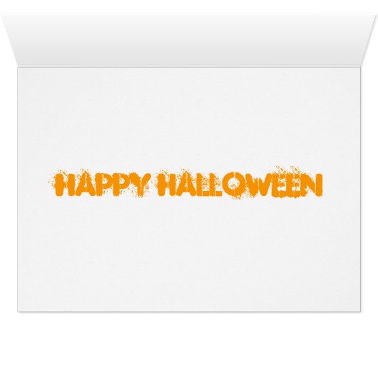 happy halloween (Inside Horizontal (Bottom))