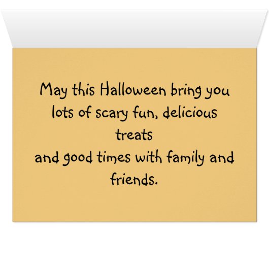 Happy Halloween (Inside Horizontal (Bottom))