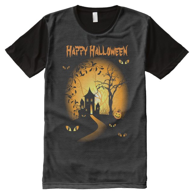 Happy Halloween 12 All-Over-Print T-Shirt (Front)