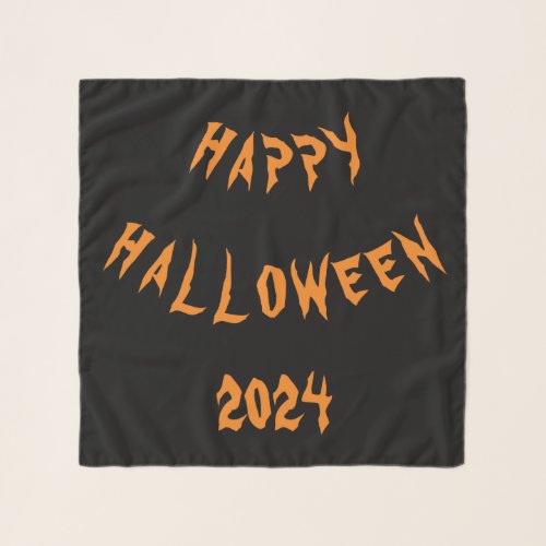 Happy Halloween 2024 Scarf