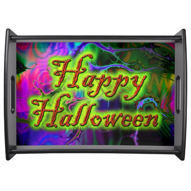 Happy Halloween 2 Serving Tray (Front)