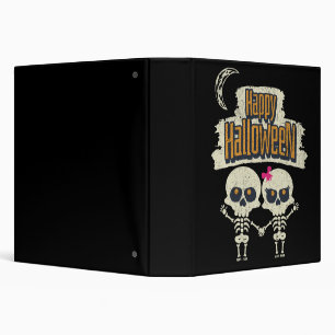 Happy Halloween 3 Ring Binder