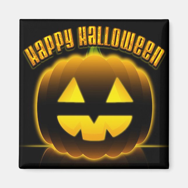 Happy Halloween 3B Magnet (Front)