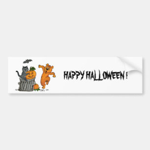 Happy Halloween! 5 Bumper Sticker