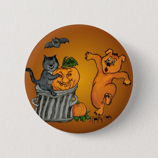 Happy Halloween! 5 Button (Front)
