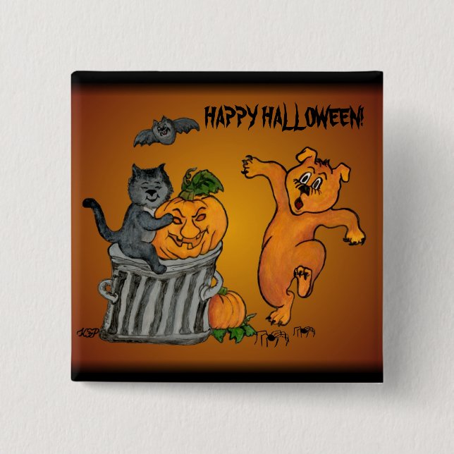 Happy Halloween! 5 Pinback Button (Front)