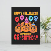 Happy Halloween 65th Birthday (Standing Front)
