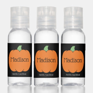 Happy Halloween   Add Your Name Hand Sanitizer