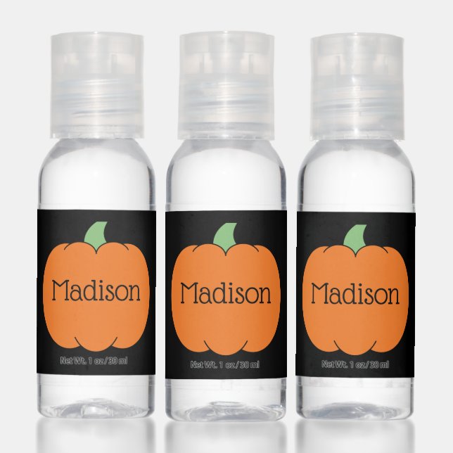 Happy Halloween | Add Your Name Hand Sanitizer (Set)