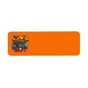 Happy Halloween Address Labels
