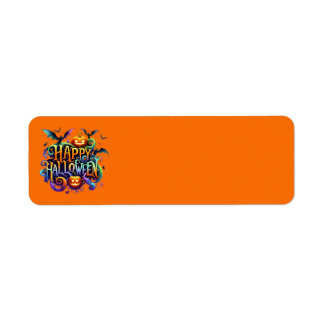 Happy Halloween Address Labels