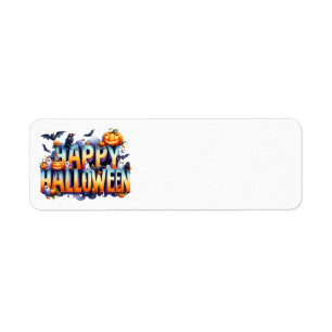 Happy Halloween Address Labels