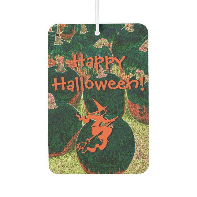 Happy Halloween Air Freshener (Front)