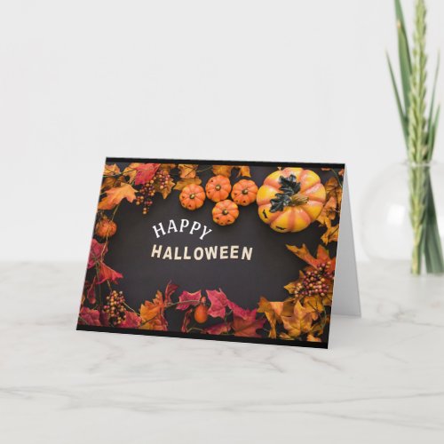 HAPPY HALLOWEEN and BOO TO YOU CARD