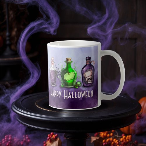 Happy Halloween Apothecary Jar Coffee Mug