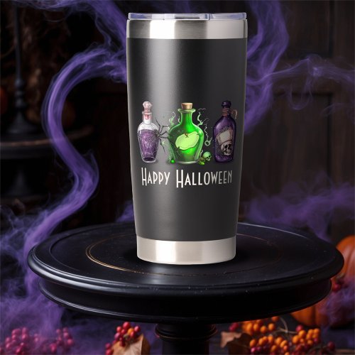 Happy Halloween Apothecary Jar Insulated Tumbler