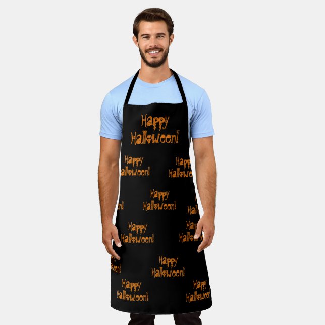 Happy Halloween Apron (Worn)