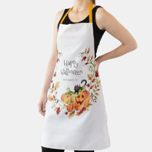 Happy halloween apron