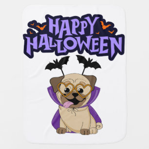 Happy Halloween Baby Blanket