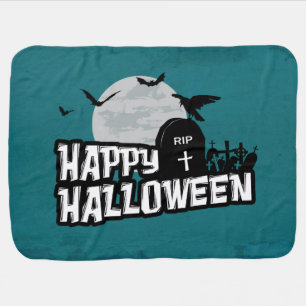 Happy Halloween Baby Blanket