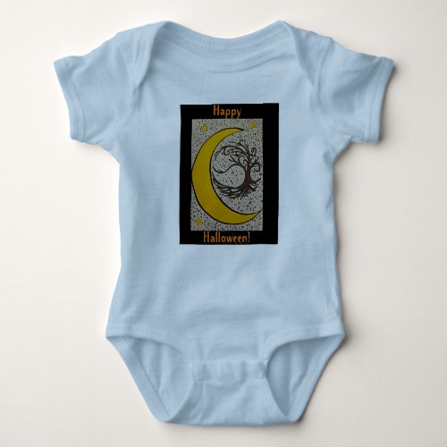 Happy Halloween Baby Snapsuit Baby Bodysuit