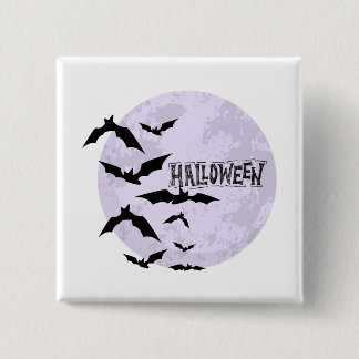 Happy Halloween Badge Button