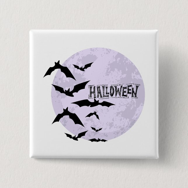 Happy Halloween Badge Button (Front)