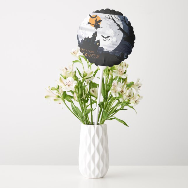 Happy Halloween Balloons (Vase)