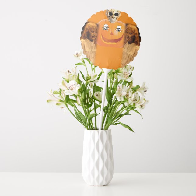 Happy Halloween Balloons (Vase)