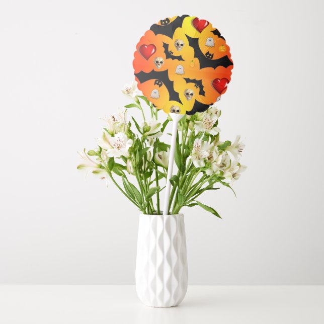 happy Halloween Balloons (Vase)