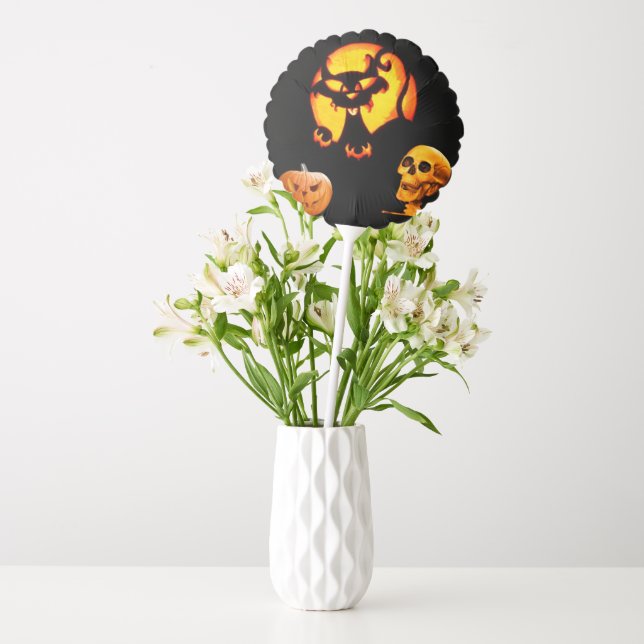 Happy Halloween Balloons (Vase)