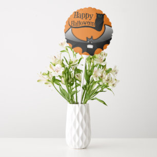 Happy Halloween Balloons, Black Cat Balloon