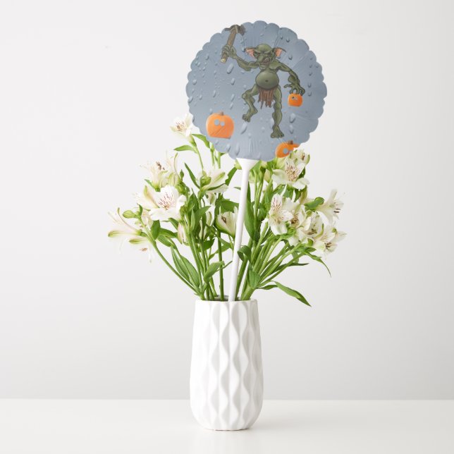 happy Halloween Balloons, Goblin Balloon (Vase)
