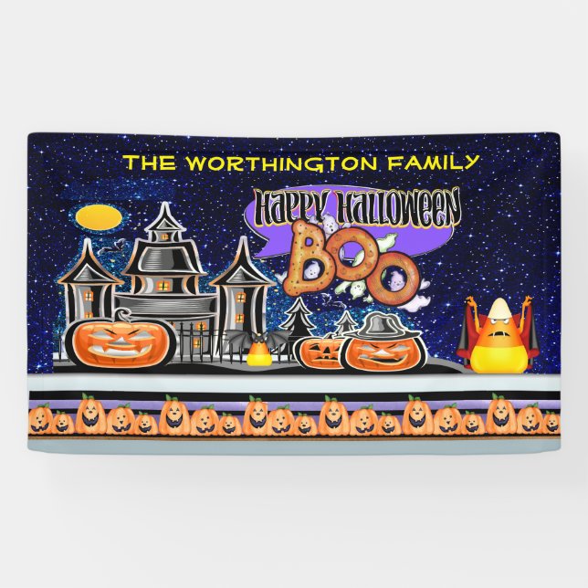 Happy Halloween! Banner (Horizontal)