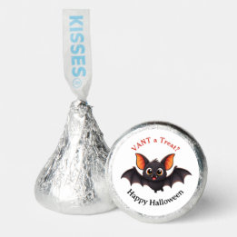 Happy Halloween Bat Custom Hershey®'s Kisses®