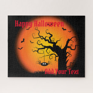 Happy Halloween Bat Jigsaw Puzzle