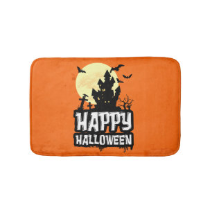 Happy Halloween Bathroom Mat