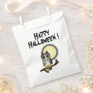 Happy Halloween Bats Favor Bag