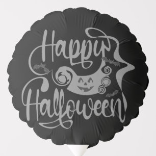 Happy Halloween bats  jack o lantern Balloon
