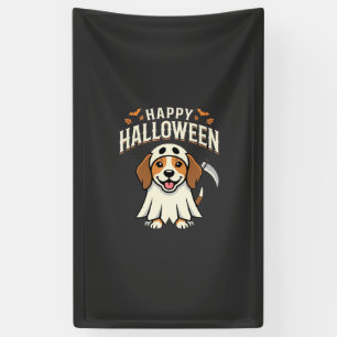 Happy Halloween Beagle Dog Design_1 Banner