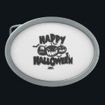 Happy Halloween Belt Buckle<br><div class="desc">Happy Halloween</div>