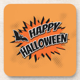 Happy Halloween Beverage Coaster