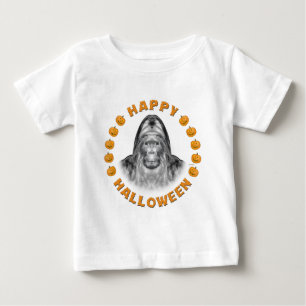 Happy Halloween Bigfoot Baby T-Shirt