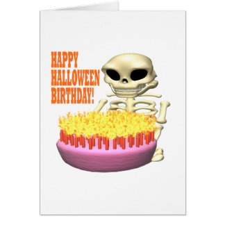 Happy Halloween Birthday Cards | Zazzle