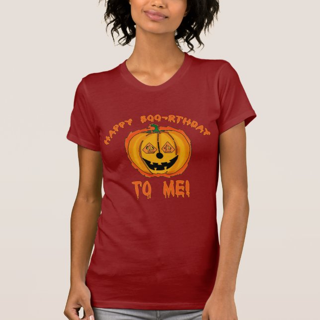 Happy Halloween Birthday T-shirts and Gifts (Front)