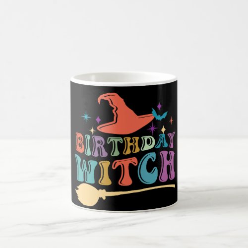 Happy Halloween_ Birthday Witch Coffee Mug