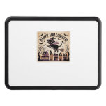 Happy Halloween Black Cat Witch Classic T-Shirt Hitch Cover